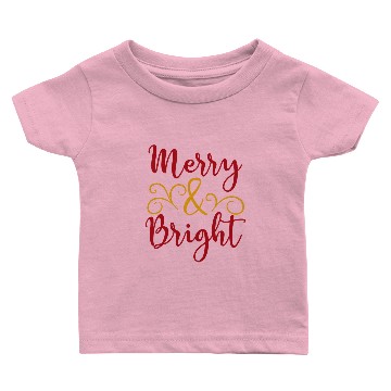 Discover Merry and Bright Baby T-shirts