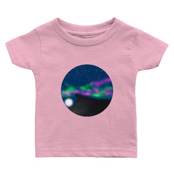 Discover Northern lights Baby T-shirts