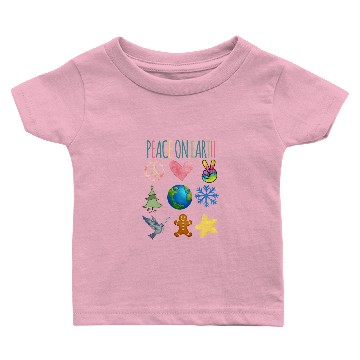 Discover Peace on Earth Baby T-shirts