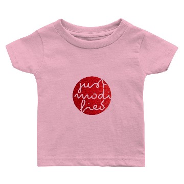 Discover Just Modified - Leather - Poster Baby T-shirts