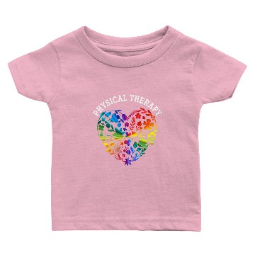 Discover PTA Love Physical Therapy Baby T-shirts