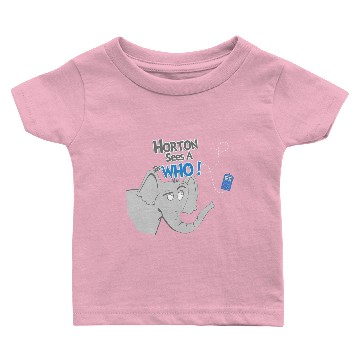 Discover Horton Sees a Dr Who Baby T-shirts