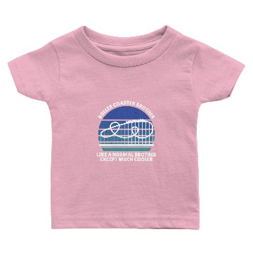 Discover roller coaster brother Baby T-shirts