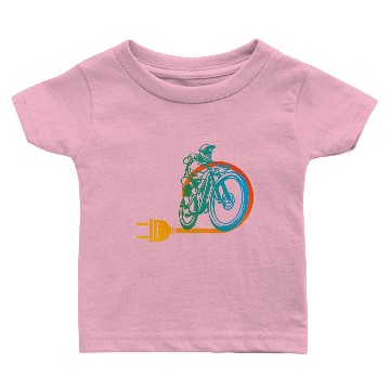 Discover Electric bike race Baby T-shirts