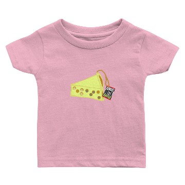 Discover Cheese yellow cheese corner Baby T-shirts
