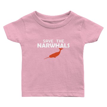 Discover Narwhal - Save the narwhals Baby T-shirts