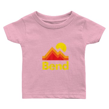 Discover Bend Oregon Mountain Baby T-shirts