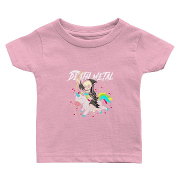 Discover Death Metal Unicorn Baby T-shirts