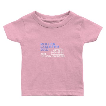 Discover crazy roller coaster dad Baby T-shirts