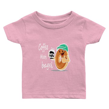 Discover Coffee Meets Bagel Baby T-shirts