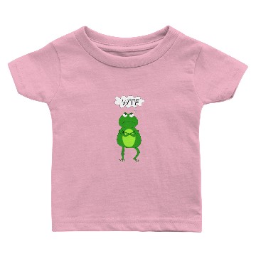 Discover WTF Frog Baby T-shirts