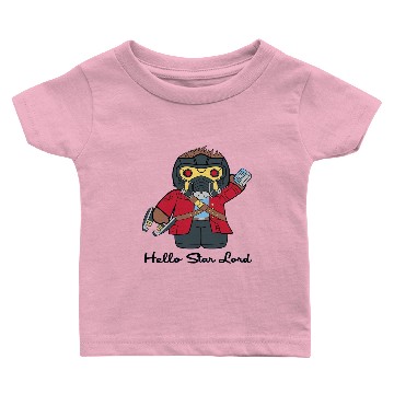 Discover Hello Star Lord Baby T-shirts