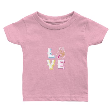 Discover German Shepherd Love Cute Dog Lovers Gift Baby T-shirts