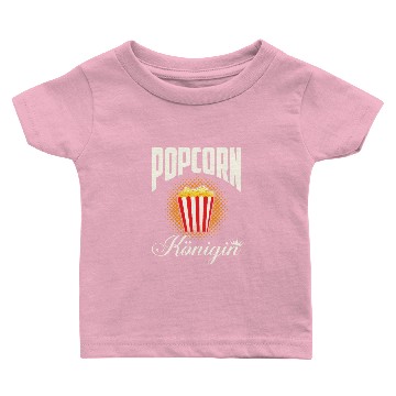 Discover POPCORN KÖNIGIN Baby T-shirts