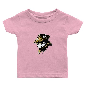 Discover Samurai Cat Baby T-shirts