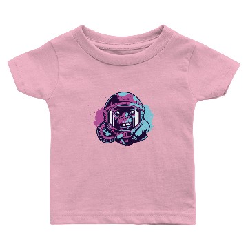Discover Astro Chimp 2 Baby T-shirts