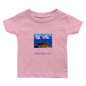 Discover Wyoming Baby T-shirts