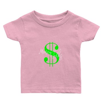 Discover Money Talks Baby T-shirts