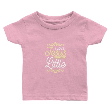 Discover i love jesus Baby T-shirts