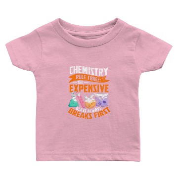 Discover Periodic Table Rules Proton Chemistry Atom Baby T-shirts