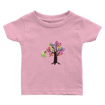 Discover Fairy forest rainbow tree magic Baby T-shirts