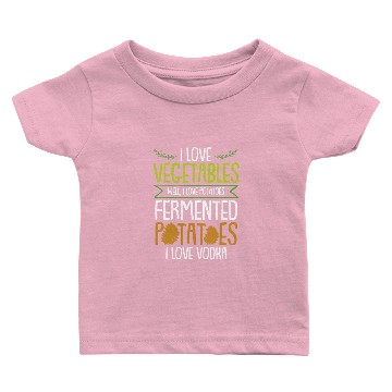 Discover Vegetable Vegetable potato Baby T-shirts