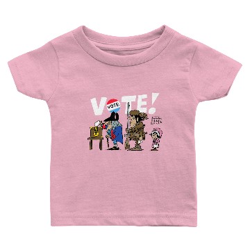 Discover Schoolhouse Rock Voting Booth Baby T-shirts