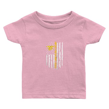 Discover Navy Seal Trident American Flag Zip Gift Baby T-shirts