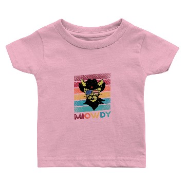 Discover MeowDy Funny Cat Lovers Baby T-shirts