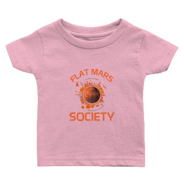 Discover Flat Mars Society Baby T-shirts
