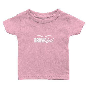 Discover Microblading Artist Browtiful Eyebrow Esthetician Baby T-shirts