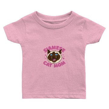 Discover Siamese cat mom Baby T-shirts