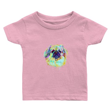 Discover Splash Tibetan Spaniel Dog Baby T-shirts