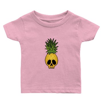 Discover Pineapple skull Baby T-shirts