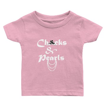 Discover Chucks and Pearls Baby T-shirts