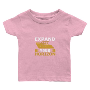 Discover Expand your horizon Baby T-shirts