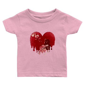 Discover Bleeding heart for valentines Baby T-shirts