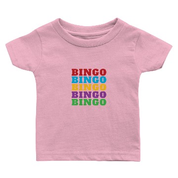 Discover Bingo Player Balls Lucky Number Baby T-shirts