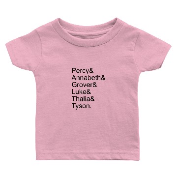 Discover Percy Jackson characters Baby T-shirts