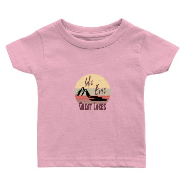 Discover Lake Erie Baby T-shirts