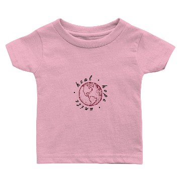Discover Unite Earth Maroon Baby T-shirts