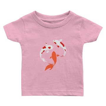 Discover Koi Fish Clip Art Baby T-shirts