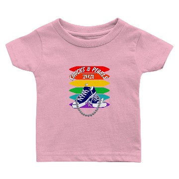 Discover Chucks And Pearls Baby T-shirts