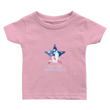 Discover Defend Democracy Baby T-shirts
