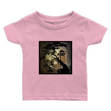 Discover bonsai ying yang Baby T-shirts