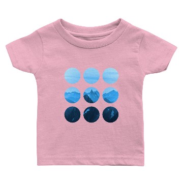Discover Blue Mountain dots Baby T-shirts