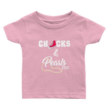 Discover Chucks and Pearls Baby T-shirts