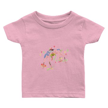 Discover Sally the Disco Spider Baby T-shirts