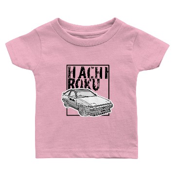 Discover Jdm Drift Car Hatchiroku Initial D Fast Classic Di Baby T-shirts