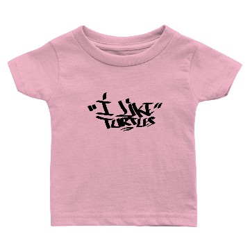 Discover i like turtles Baby T-shirts